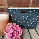Blue spot Zip Pouch