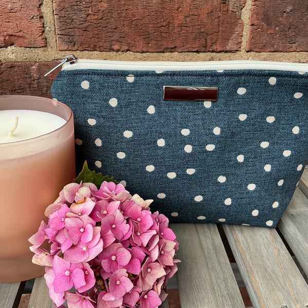 Blue spot Zip Pouch