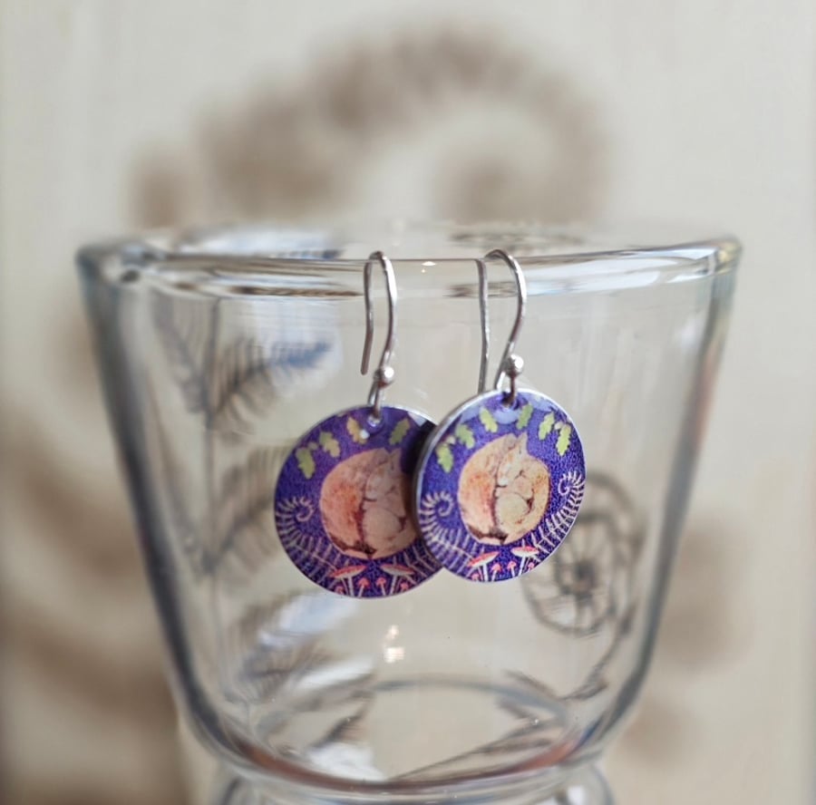 Sleeping Squirrel Dinky Drops