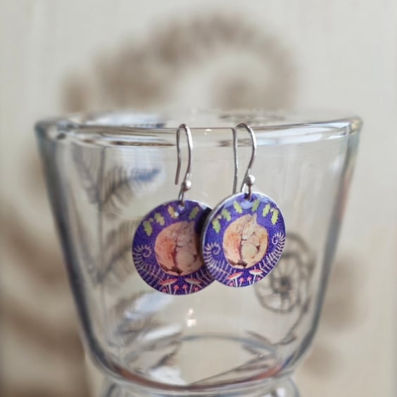 Sleeping Squirrel Dinky Drops