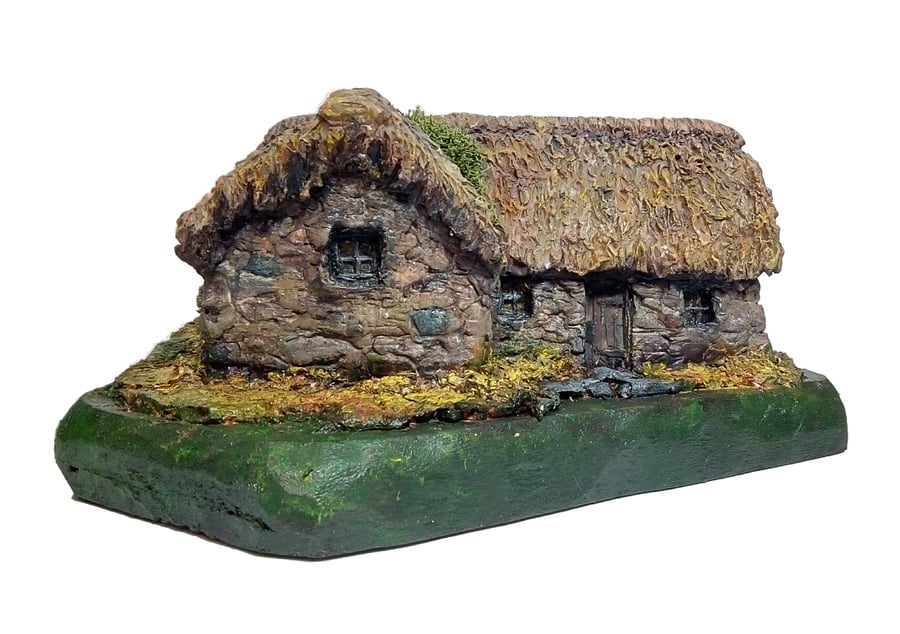 Leanach cottage Drumossie Moor Culloden Battlefield 