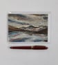 Rannoch Moor, Scottish Winter Landscape Card Printed from Original Artwork - Image 2