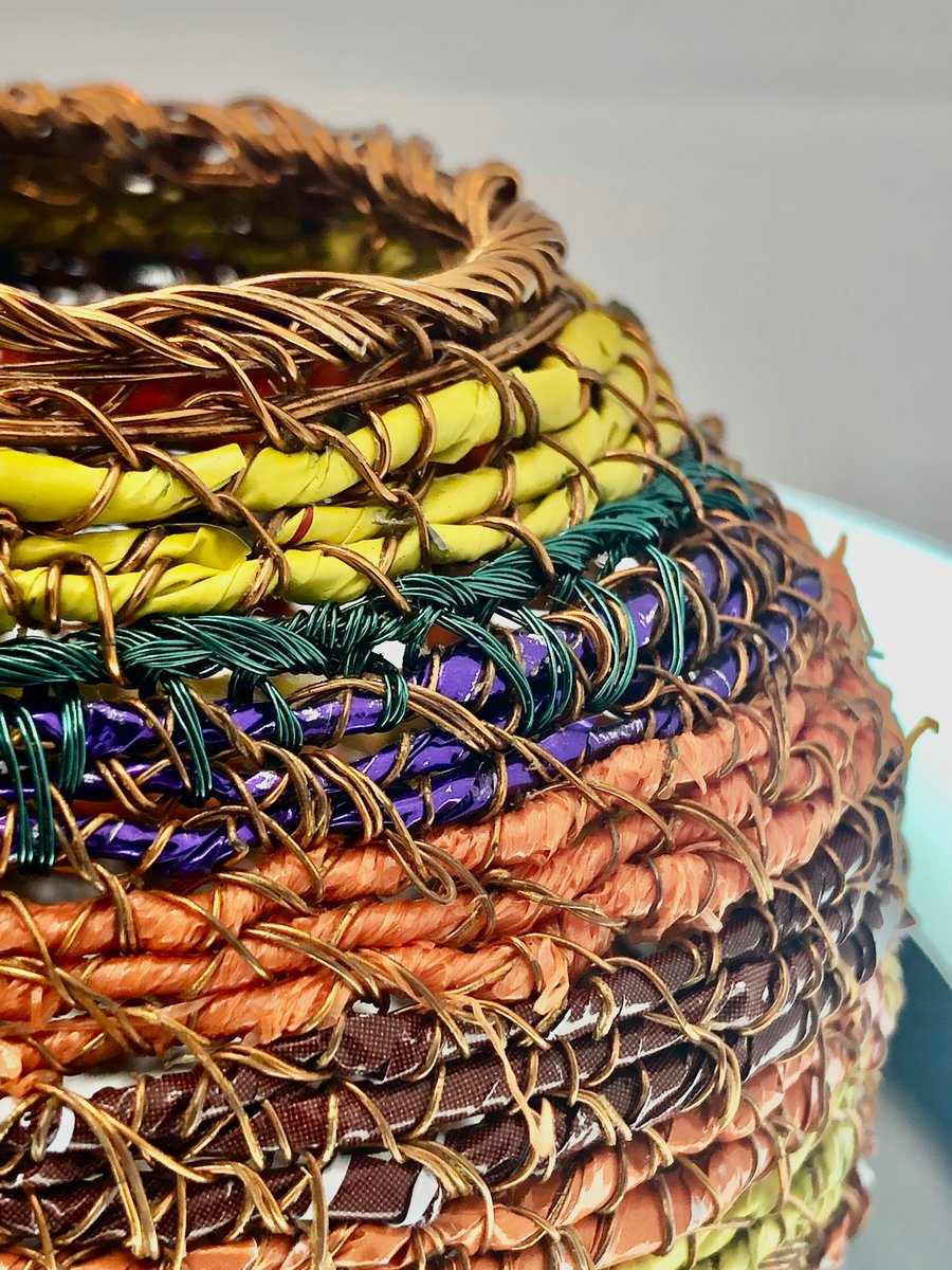 Belly pot from recycled materials by ABScraft