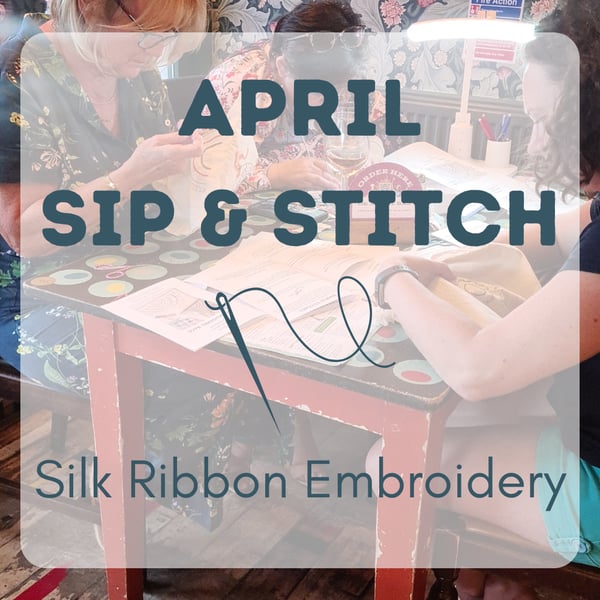 Sip & Stitch APRIL – Creative Workshop at Granello Lounge