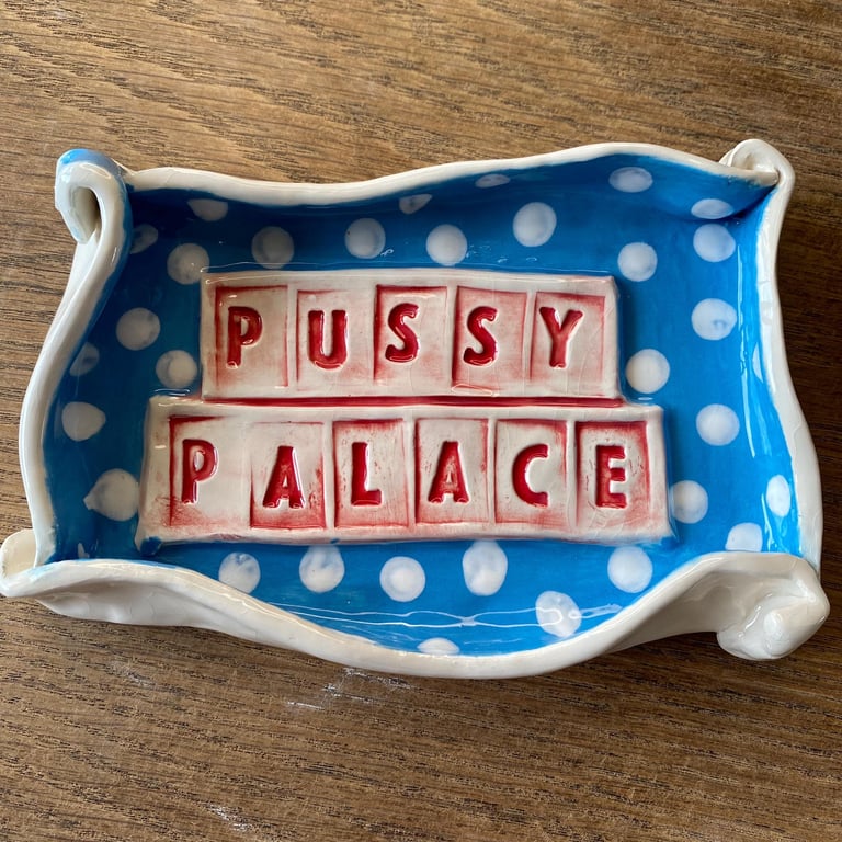 Pussy Palace trinket dish