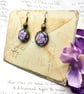 Summer Seconds -Lilac daisy dangle earrings floral jewellery gifts flower lovers - Image 6