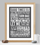 The Smiths Lyrics Print - Image 3