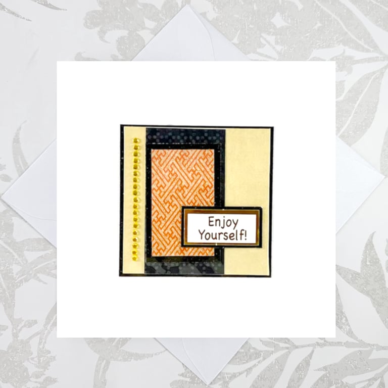 Handmade birthday card - dad, brother, uncle, grandad