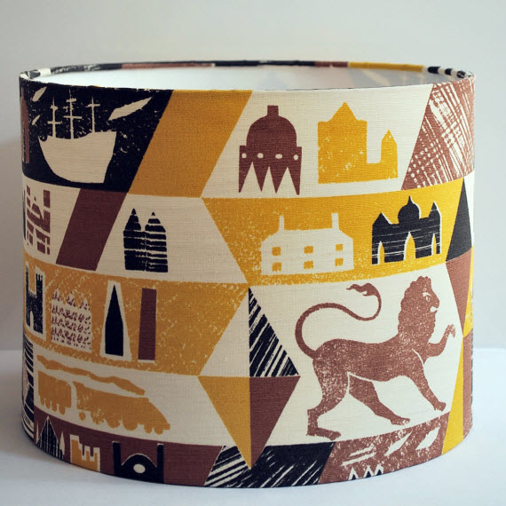 Lionheart Drum Lampshade