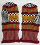 Multicolour Mittens Pattern in 3 Sizes. Knitting Pattern. PDF Knitting Pattern. - Image 6