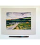 Clearbrook  Devon Dartmoor Landscape Original Watercolour Painting Mounted - Image 5