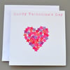 Valentine's Card with Starry Heart