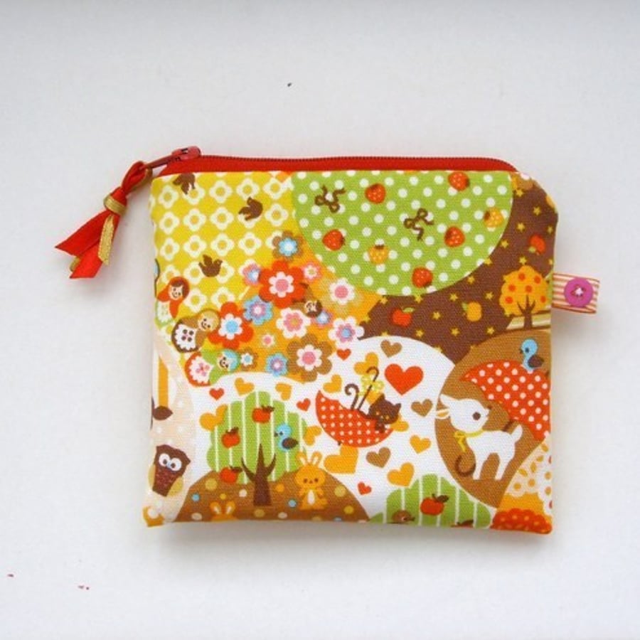 Little Russian Doll Credit Card/ Coin Purse