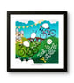 Tour De Yorkshear - 10" print - Image 1