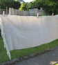 Large Light Grey Alpaca Handwoven Wrap, Shawl - Image 4
