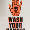 Wash Your Hands A3 Letterpress Print