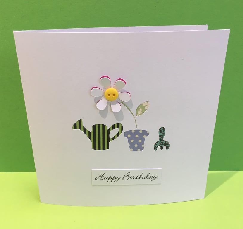 Gardening Birthday Card