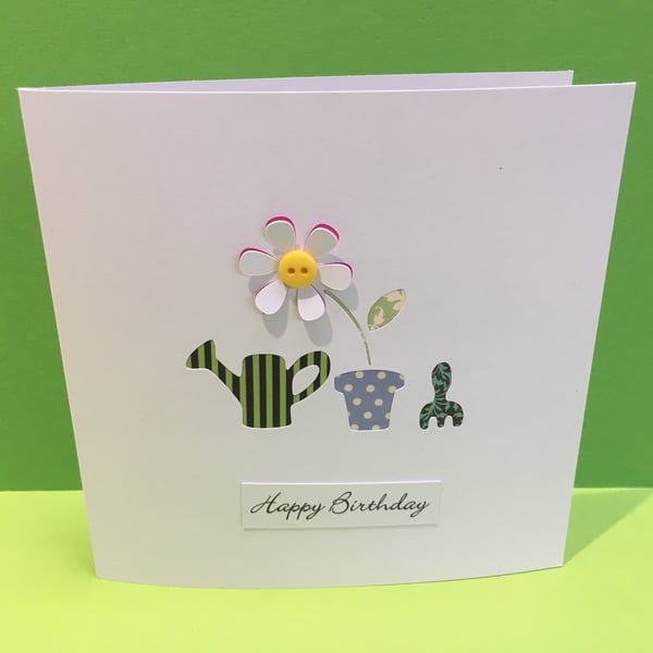 Gardening Birthday Card