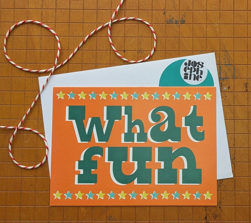 What Fun Circus card