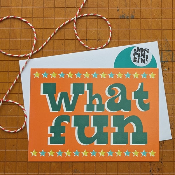 What Fun Circus card