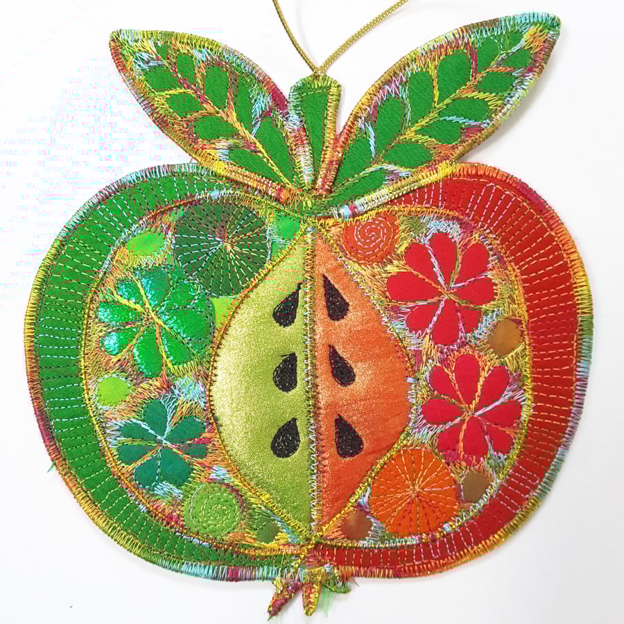 Hanging Apple Decoration 
