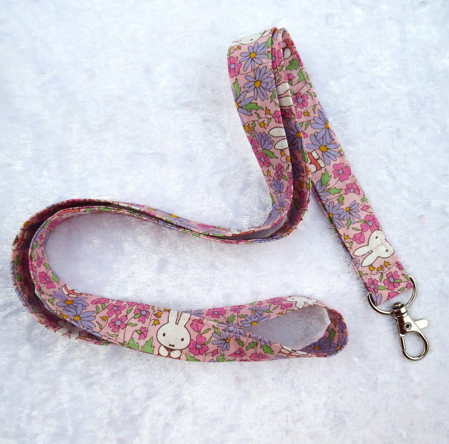 Liberty print lanyard, Prairie Day design