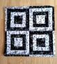 Quilted patchwork cushion cover - Image 3