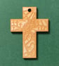 Easter cross card with detachable decoration - Image 3