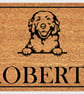 Maremma Sheepdog Door Mat - Personalised Maremma Sheepdog Welcome Mat - 3 Sizes