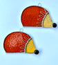 Stained Glass Hedgehog Suncatcher  - Handmade Window Decoration