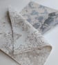 Saphire Blue Slow Stitching kit - upcycled and zero waste textiles  - Image 7