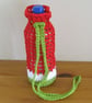  Bottle holder crochet pattern. Adjustable strap. Photo tutorial.  - Image 3