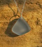 Grey sea glass pendant - Image 1