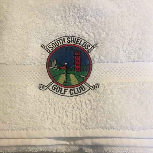 South Shields Golf Club towel