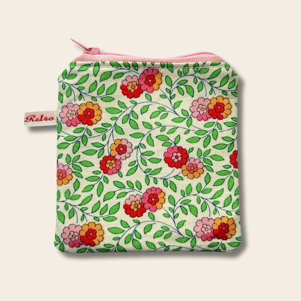 Marigold Liberty of London Fabric small purse