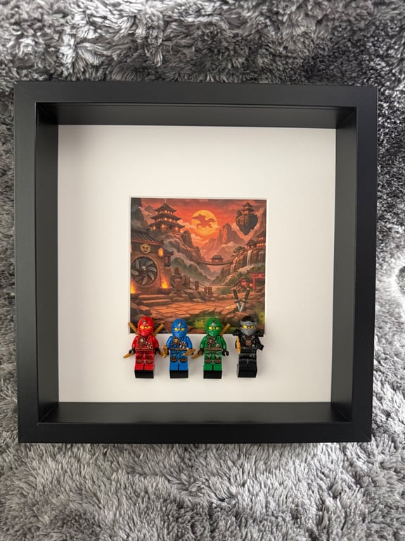 Ninjago Themed Brick Frame