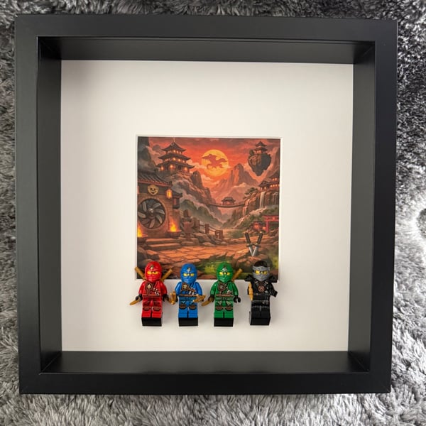 Ninjago Themed Brick Frame