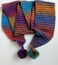 Scarf with pompoms - Image 5