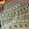 Christmas Crochet Blanket throw