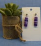 Short Striped Earrings - Image 5