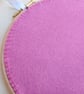 Unicorn Sewing craft kit - hand appliqued felt and embroidered hoop picture - Image 4