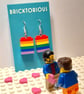 Lego Rainbow Earrings - Image 2