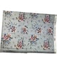Large wash bag in Liberty cotton, floral toiletries bag with handles and pocket. - Image 8