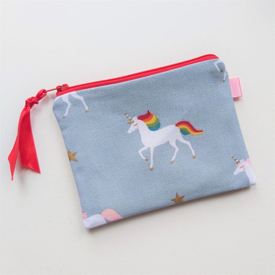 SALE Sophie Allport Unicorns  Coin Purse