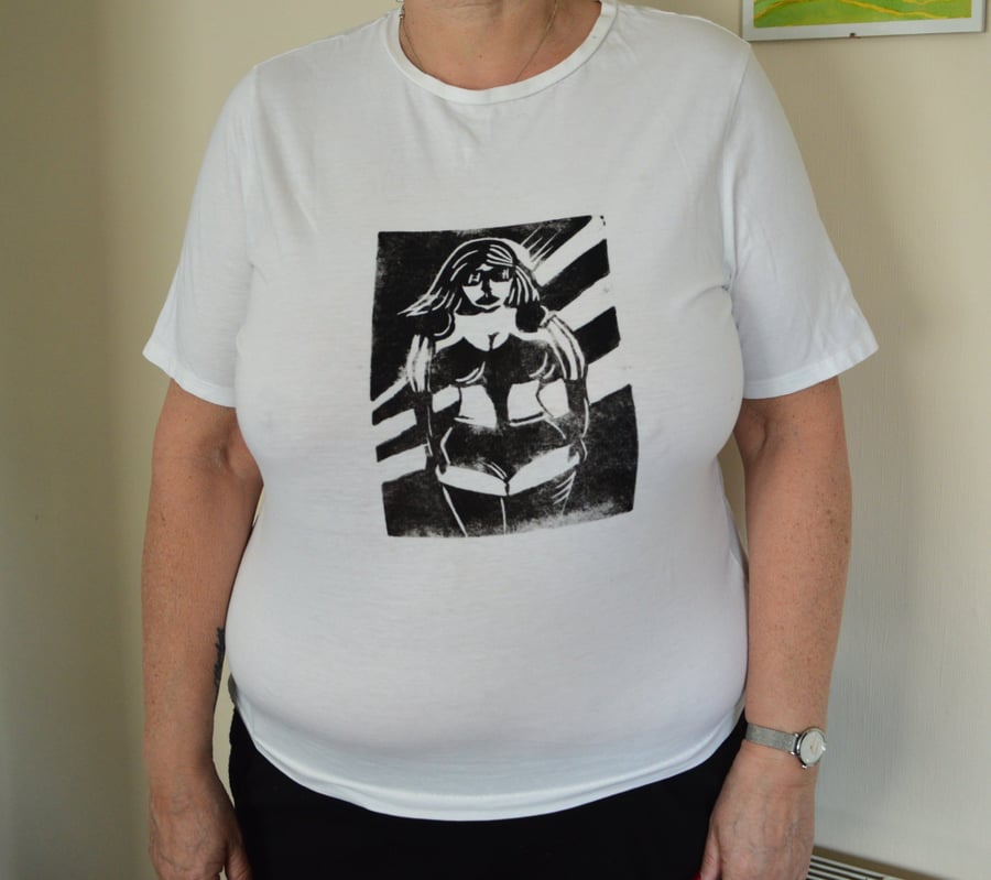 Unisex T Shirt printed in Anime style based on the film Metropolis