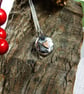 Sterling Silver Pebble Necklace with Star and Copper Heart - Image 3