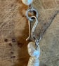 Pearl bracelet with silver skull  - Image 2