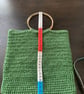 Stylish green crochet handbag - Image 4