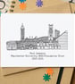 Retirement or Leaving Personalised Skyline Card - Image 1