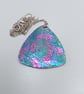 Titanium Coloured Delta Pendant Necklace (NKTTNKTR1) - UK Free Post - Image 7